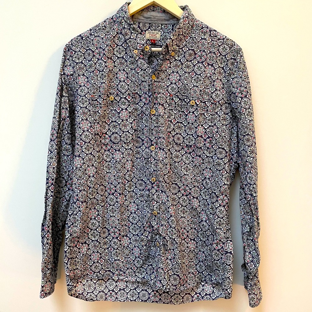 NEXT - men’s 100% cotton button-up shirt